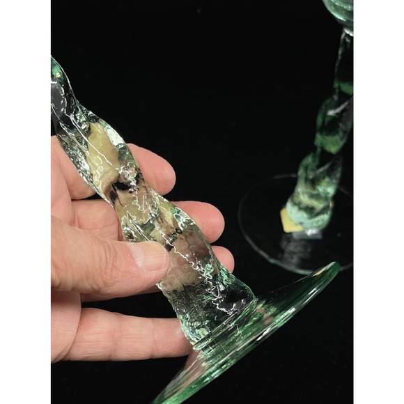 NEW (2) Vidrios San Miguel Recycled Glass 18 oz 11" Water Goblet Wine Glass - Picture 14 of 15